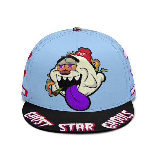 G.S.G Ghost Star Ghouls S.O.S Ghost Edition Sky Blue Snapbacks