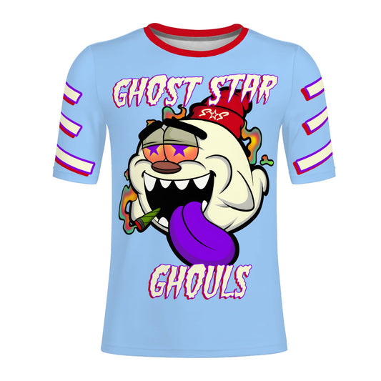 G.S.G Ghost Star Ghouls S.O.S Ghost Edition Mens Sky Blue T-shirts