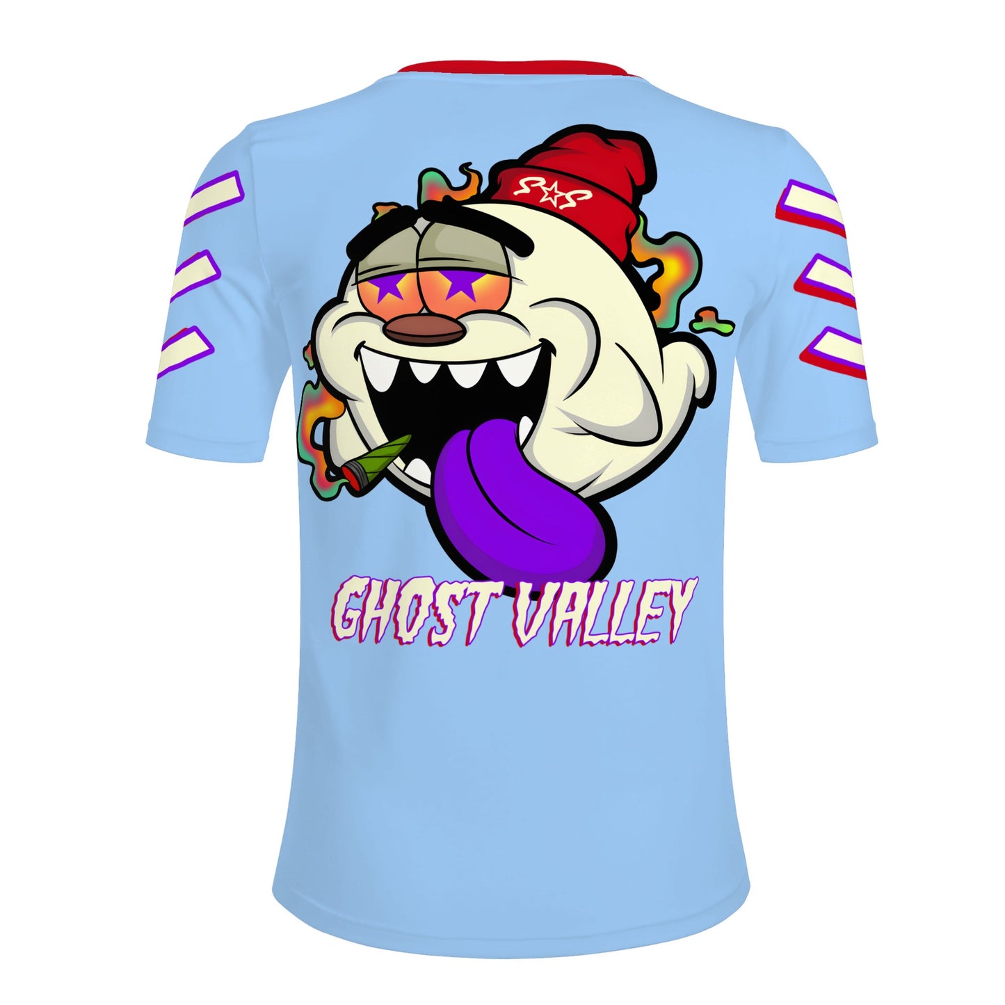 G.S.G Ghost Star Ghouls S.O.S Ghost Edition Mens Sky Blue T-shirts