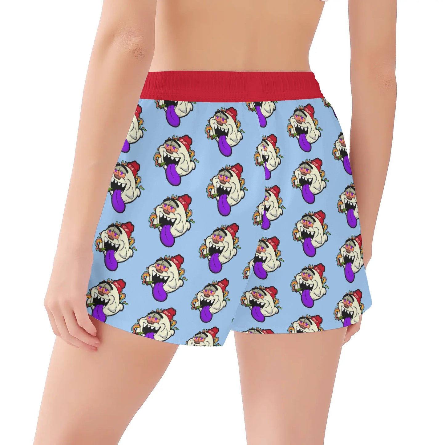 G.S.G Ghost Star Girl Womens Sky Blue Shorts