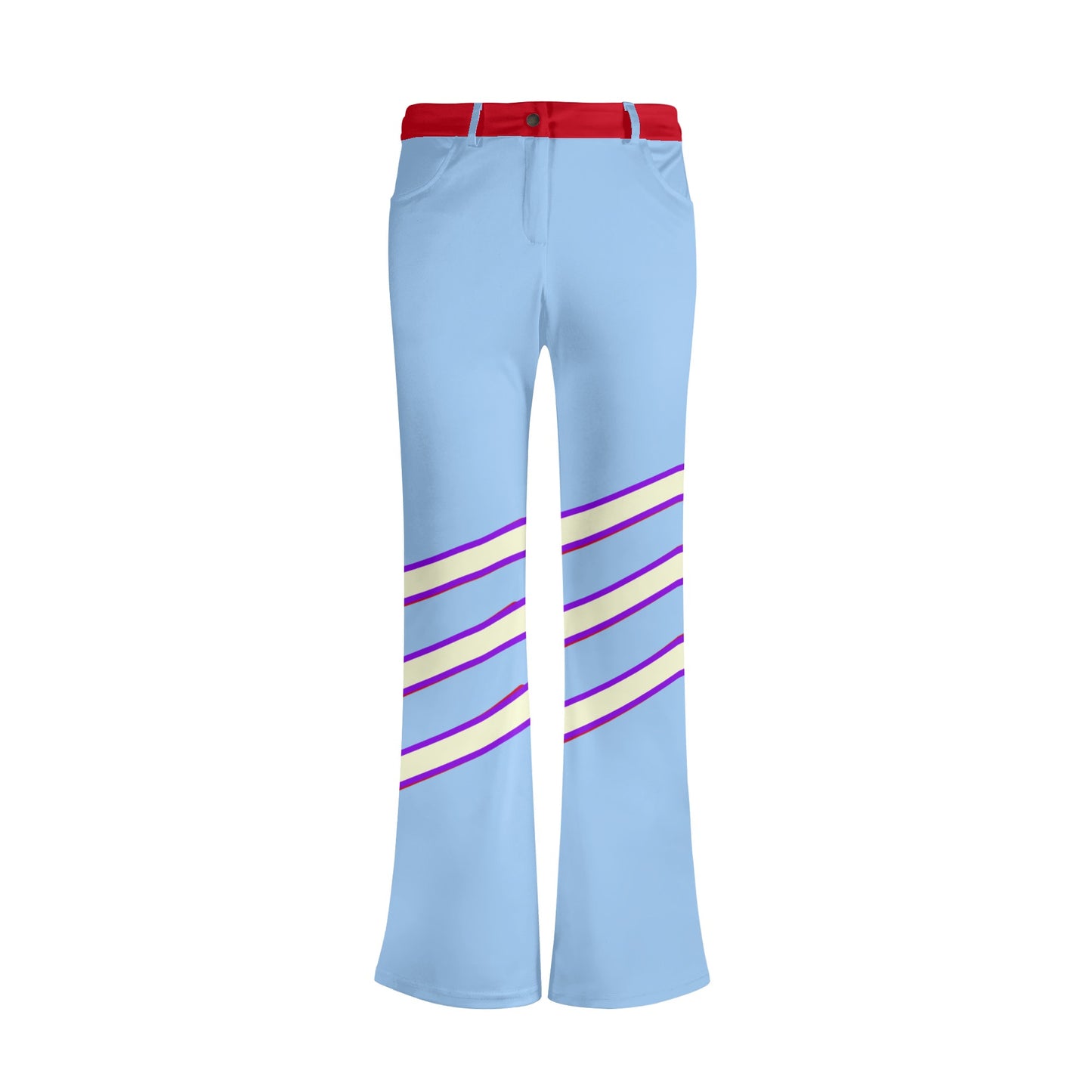 G.S.G Ghost Star Girl Womens Sky Blue Pants