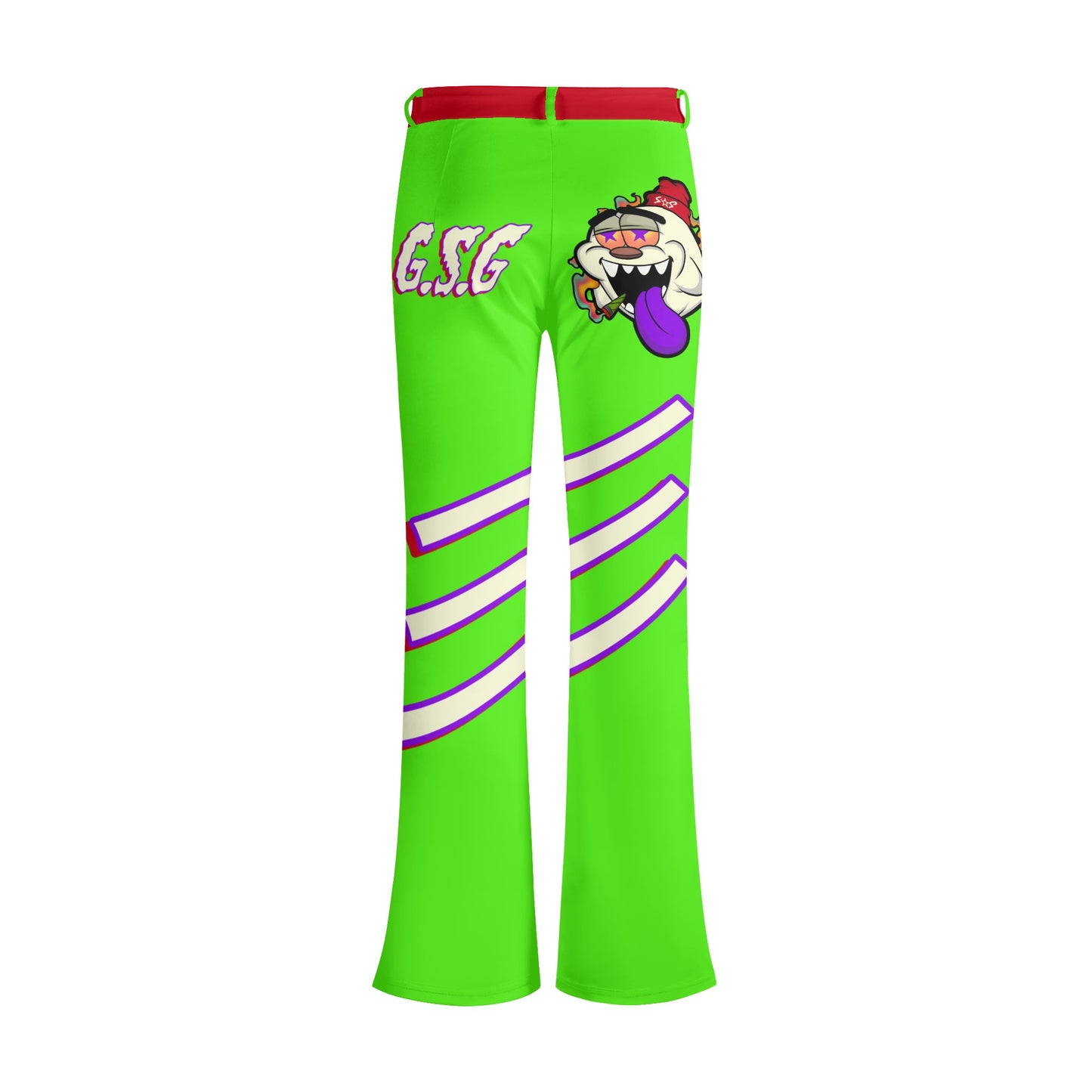 G.S.G Ghost Star Girl Womens Goo Green Pants