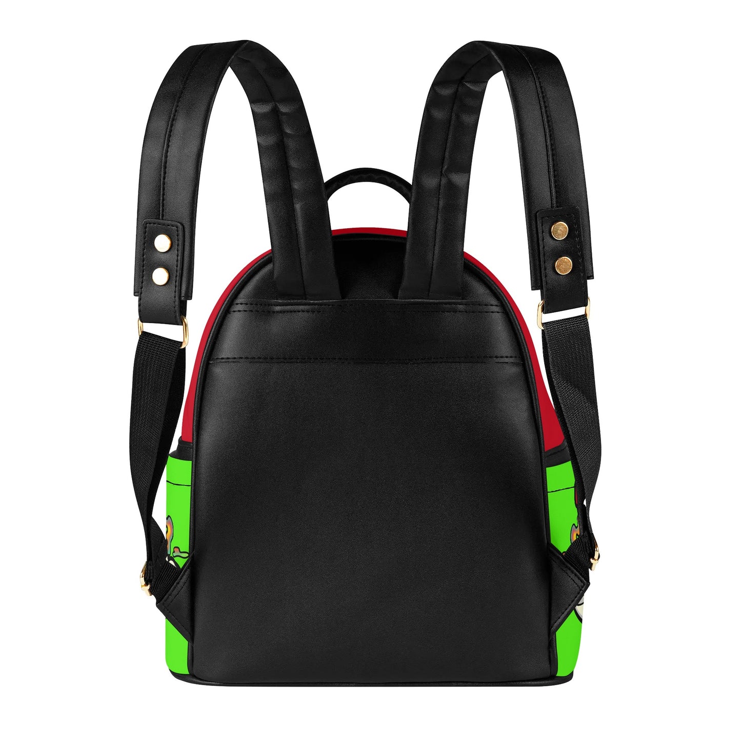 G.S.G Ghost Star Girl  GooGreen/Maroon Backpack