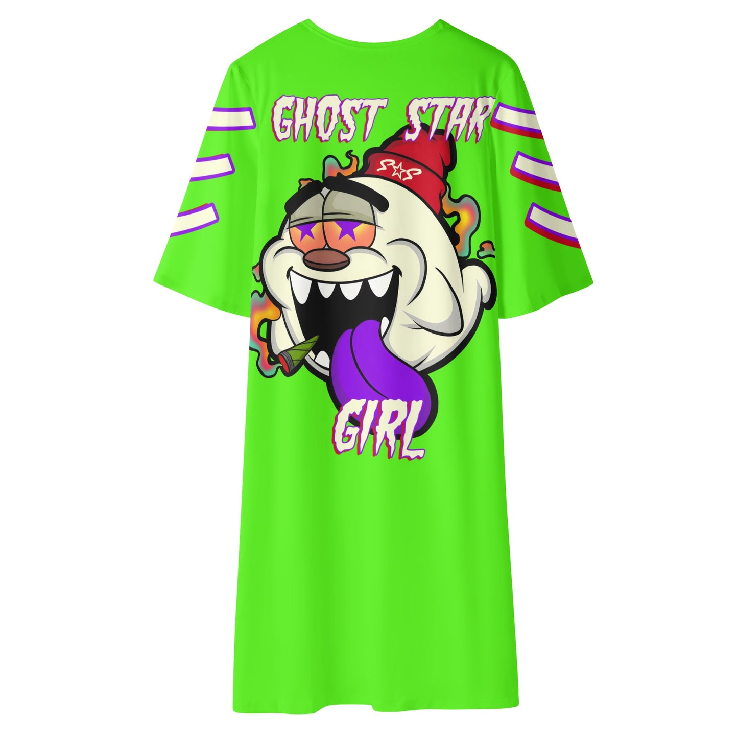 G.S.G Ghost Star Girl Womens Goo Green Half Sleeve Kimono Cardigan