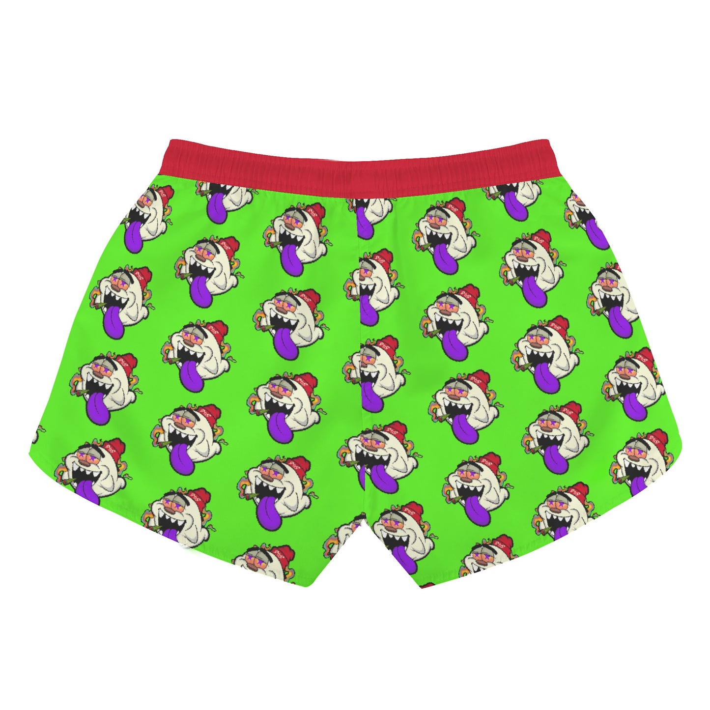 G.S.G Ghost Star Girl Womens Goo Green Shorts