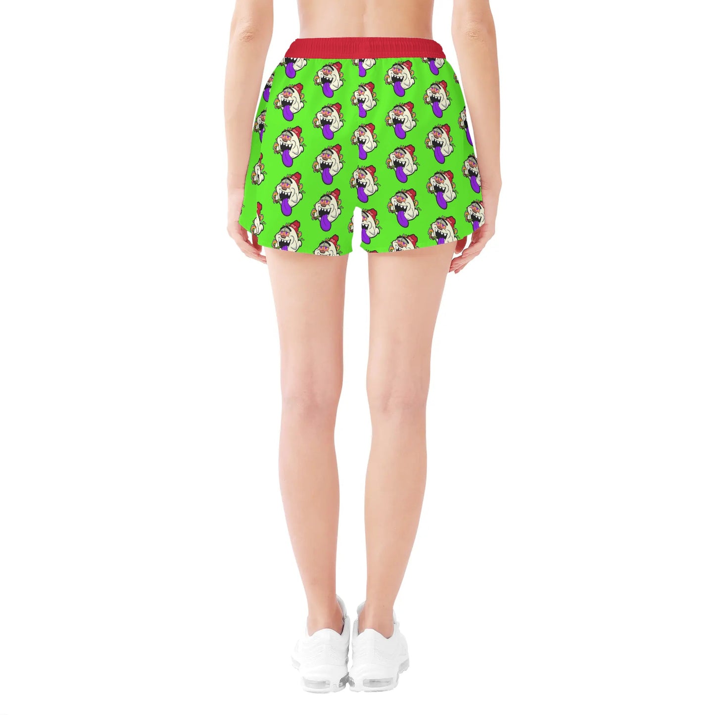 G.S.G Ghost Star Girl Womens Goo Green Shorts