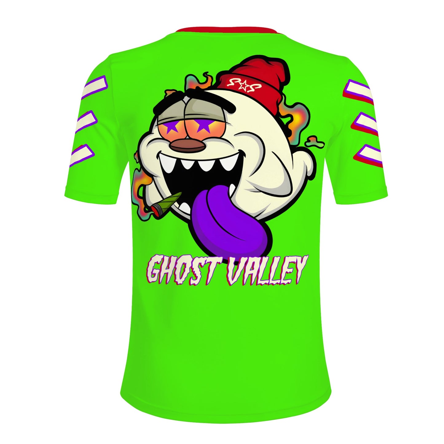 G.S.G Ghost Star Ghouls S.O.S Ghost Edition Mens Goo Green T-shirts