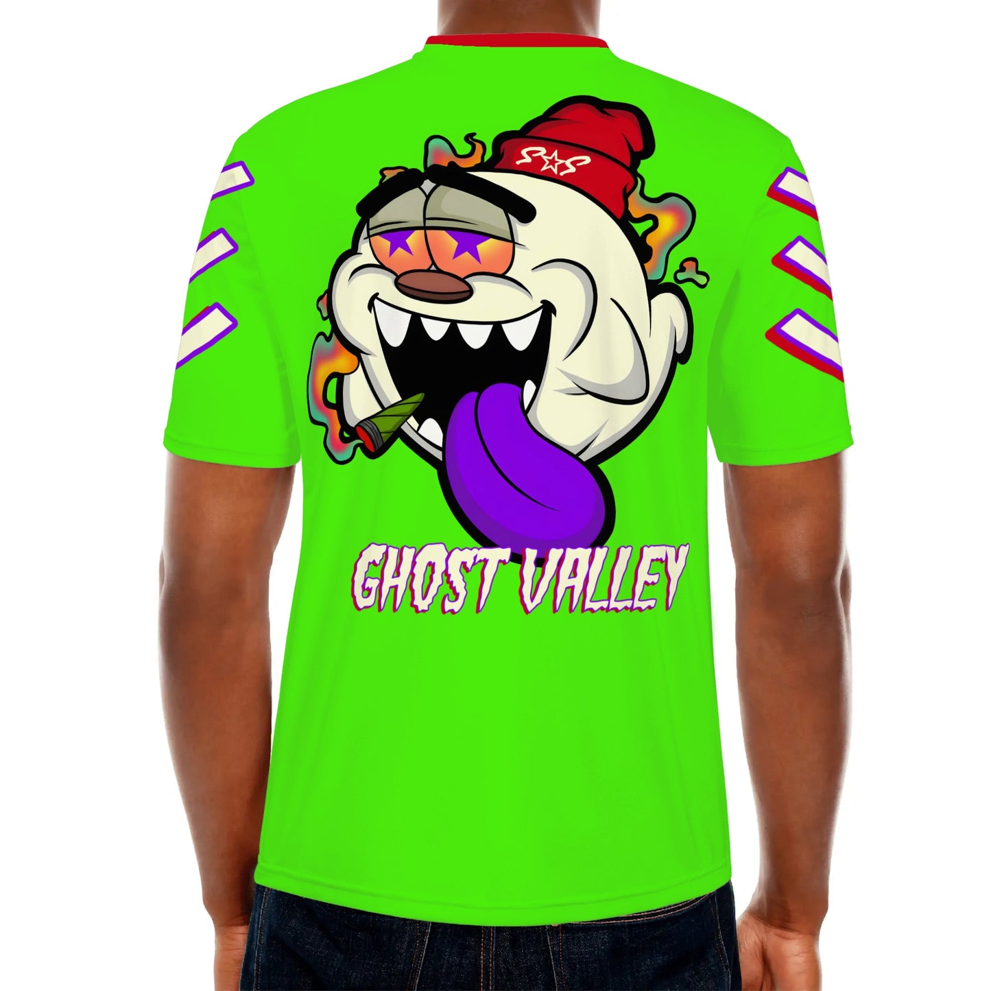 G.S.G Ghost Star Ghouls S.O.S Ghost Edition Mens Goo Green T-shirts