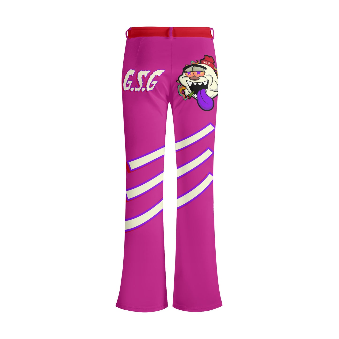 G.S.G Ghost Star Girl Womens Purple Pants