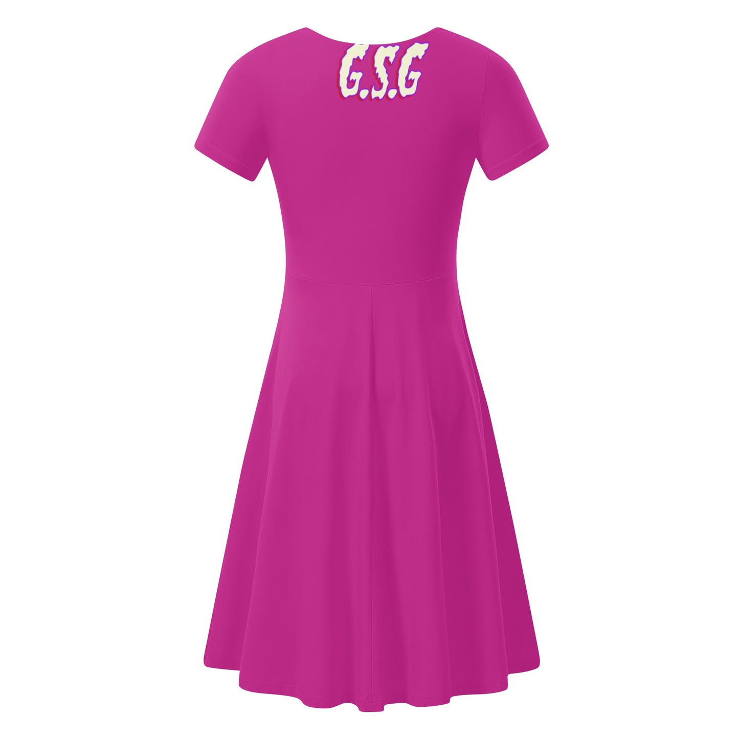 G.S.G Ghost Star Girl Womens Purple Ruffle Summer Dress