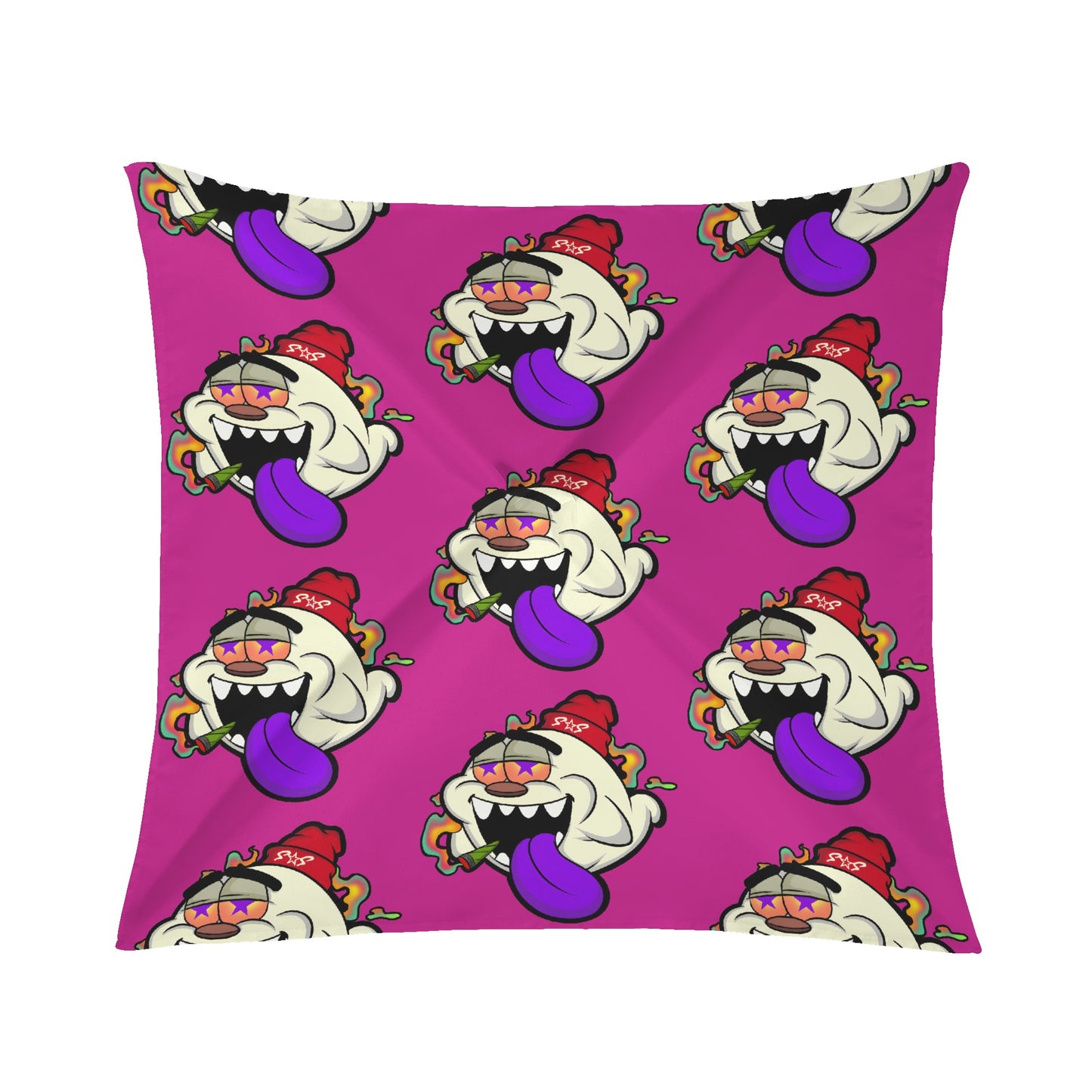 G.S.G Ghost Star Girl New Style Silk Purple Head Scarf