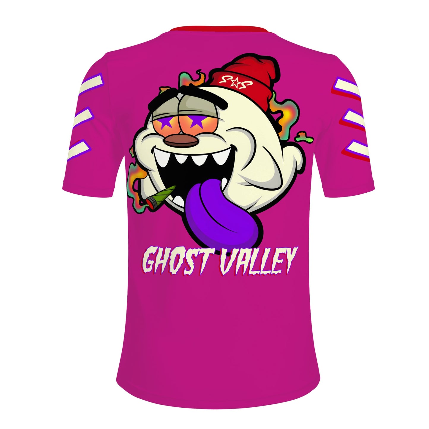 G.S.G Ghost Star Ghouls S.O.S Ghost Edition Mens Purple T-shirts