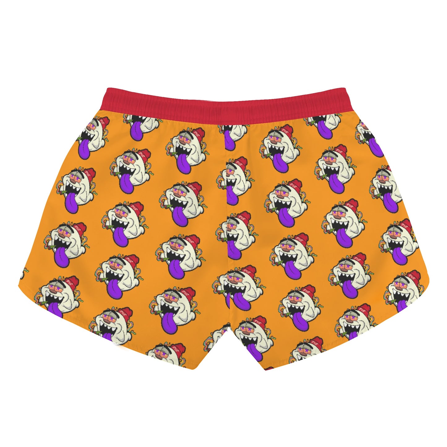 G.S.G Ghost Star Girl Womens Orange Shorts