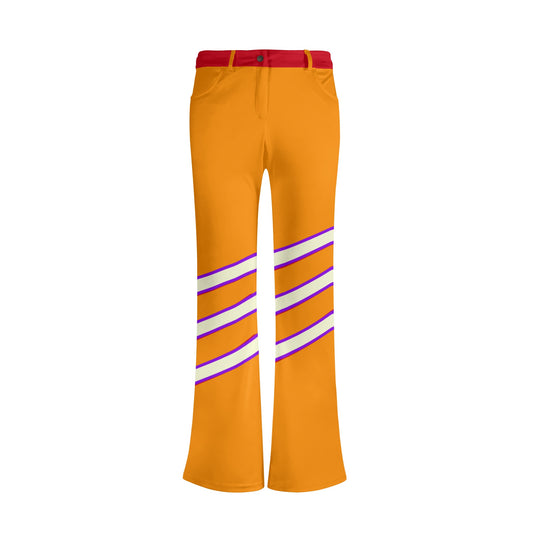 G.S.G Ghost Star Girl Womens Orange Pants