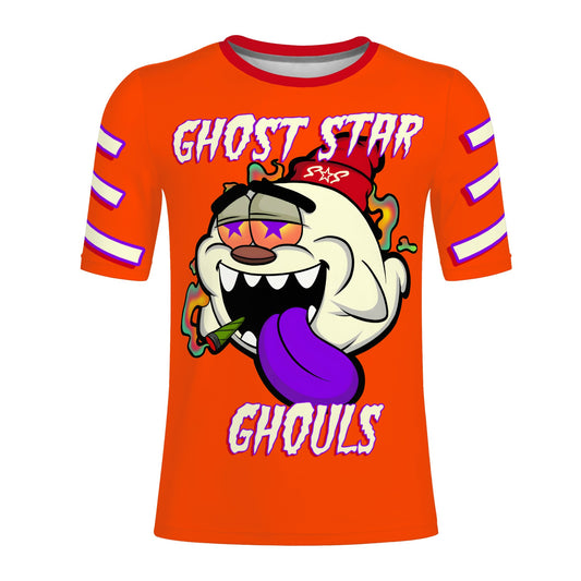 G.S.G Ghost Star Ghouls S.O.S Ghost Edition Mens Dark Orange T-shirts