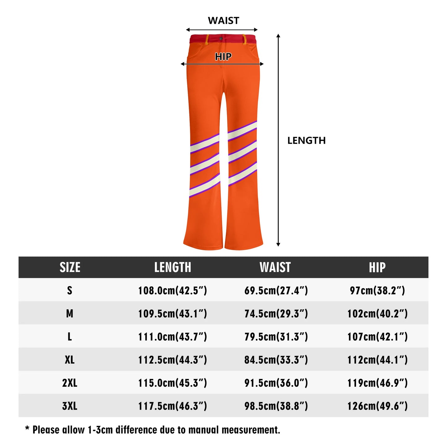 G.S.G Ghost Star Girl Womens Dark Orange Pants