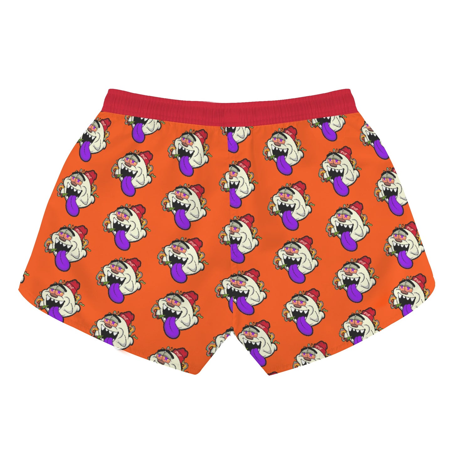 G.S.G Ghost Star Girl Womens Dark Orange Shorts