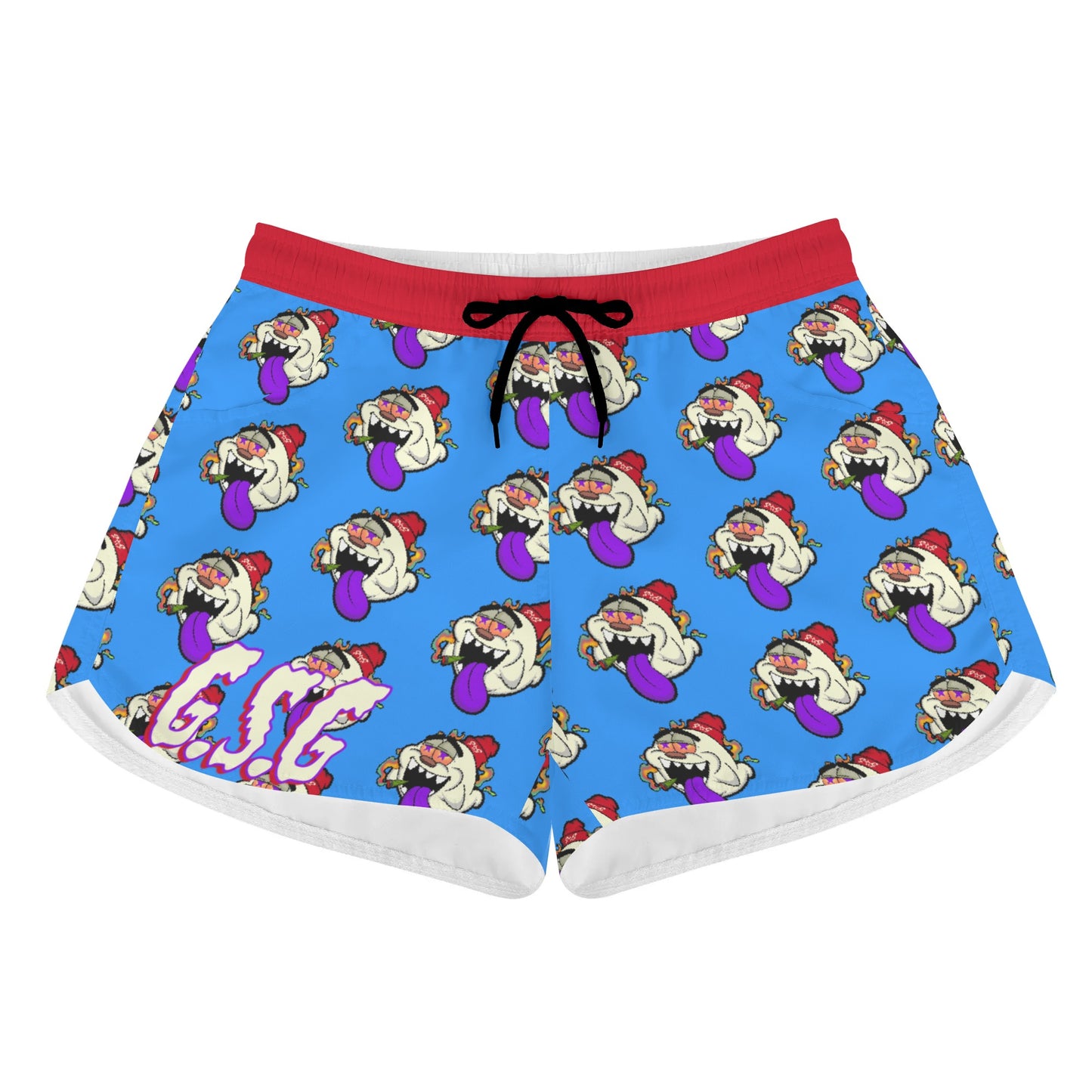 G.S.G Ghost Star Girl Womens Blue Shorts