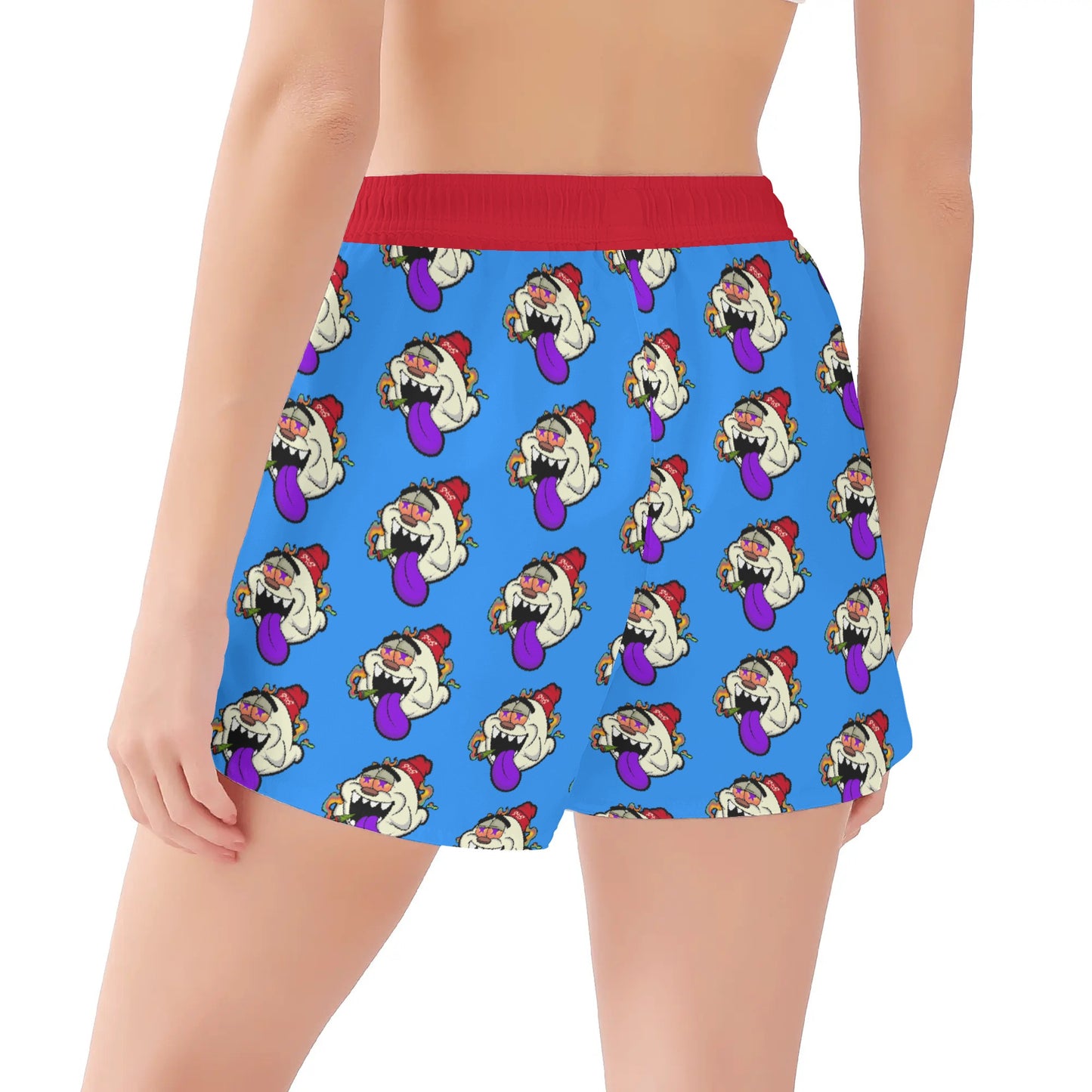 G.S.G Ghost Star Girl Womens Blue Shorts