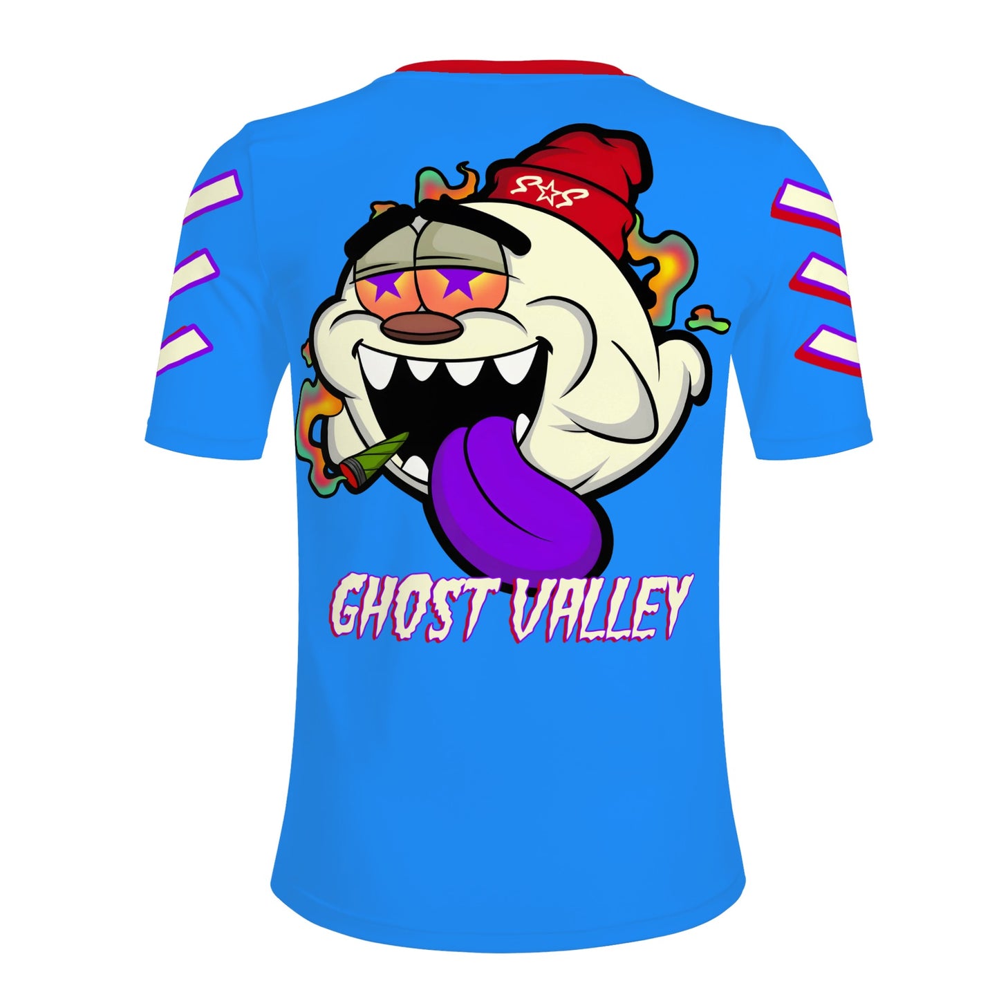 G.S.G Ghost Star Ghouls S.O.S Ghost Edition Mens Blue T-shirts