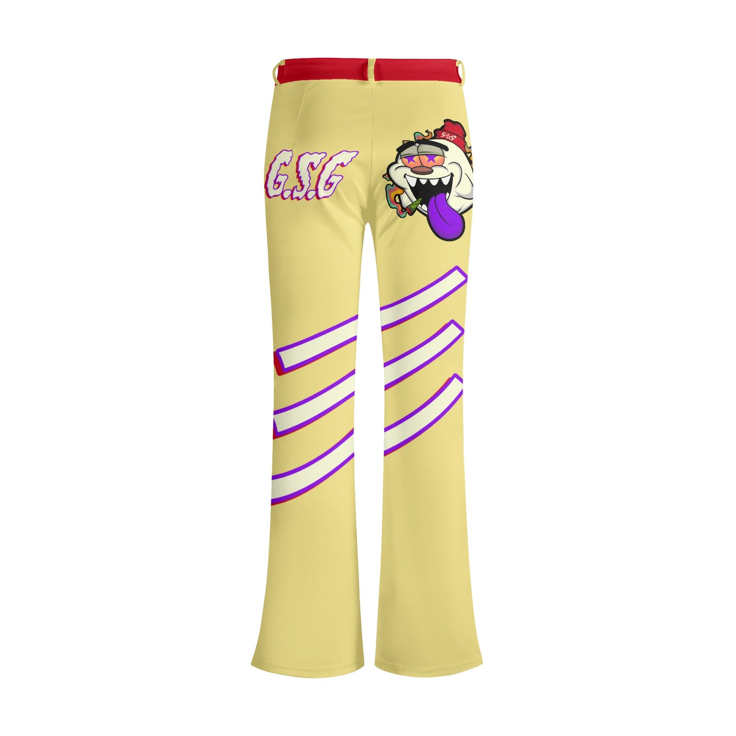 G.S.G Ghost Star Girl Womens Tan Pants