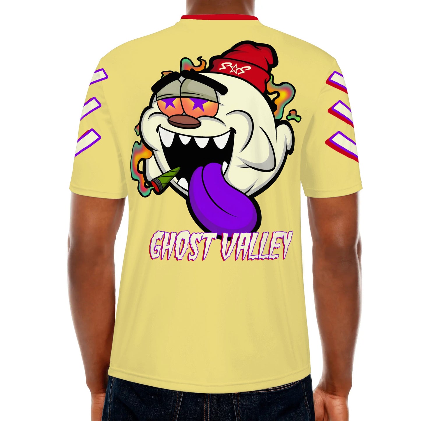 G.S.G Ghost Star Ghouls S.O.S Ghost Edition Mens Tan T-shirts