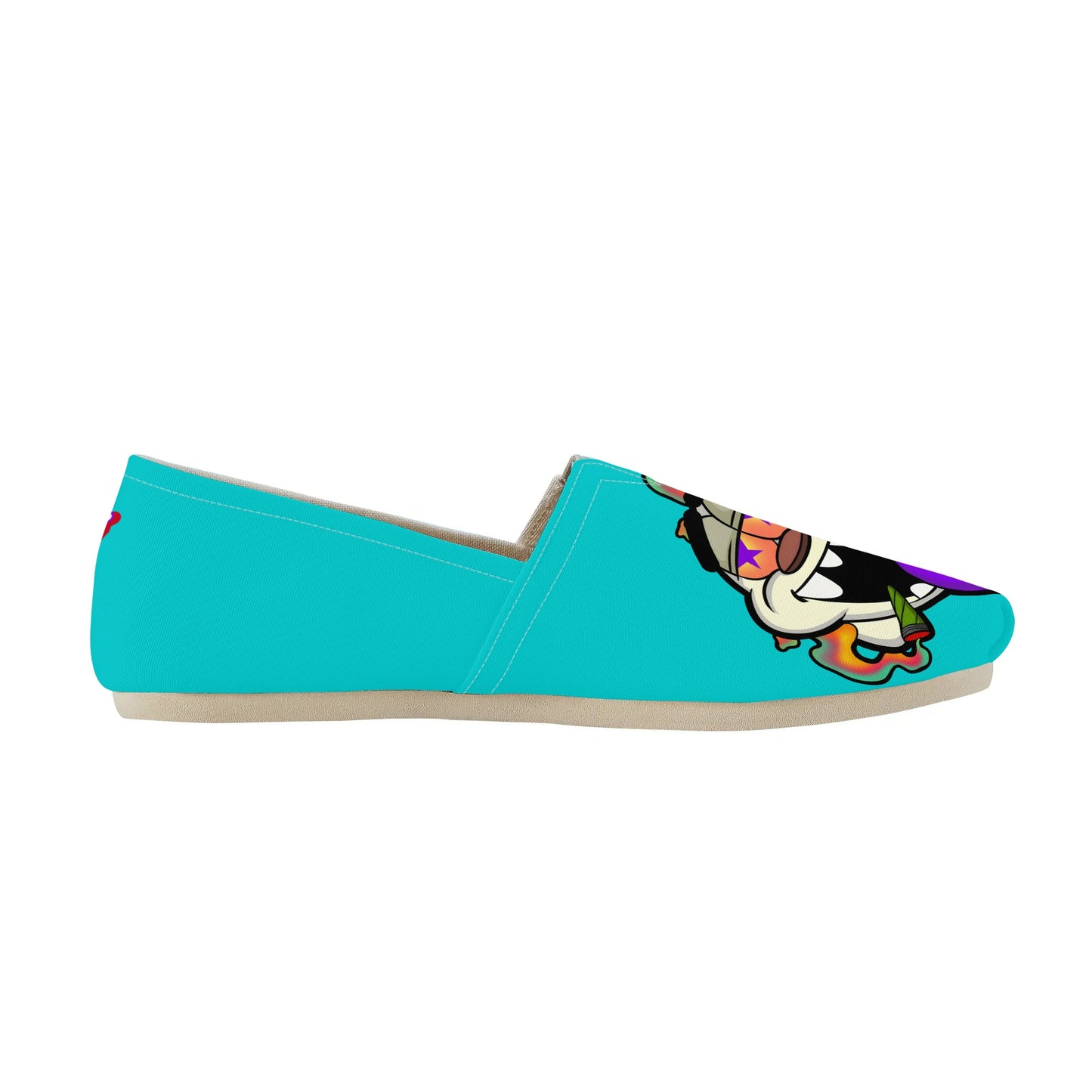 Womens Turquoise Casual Star Kicks