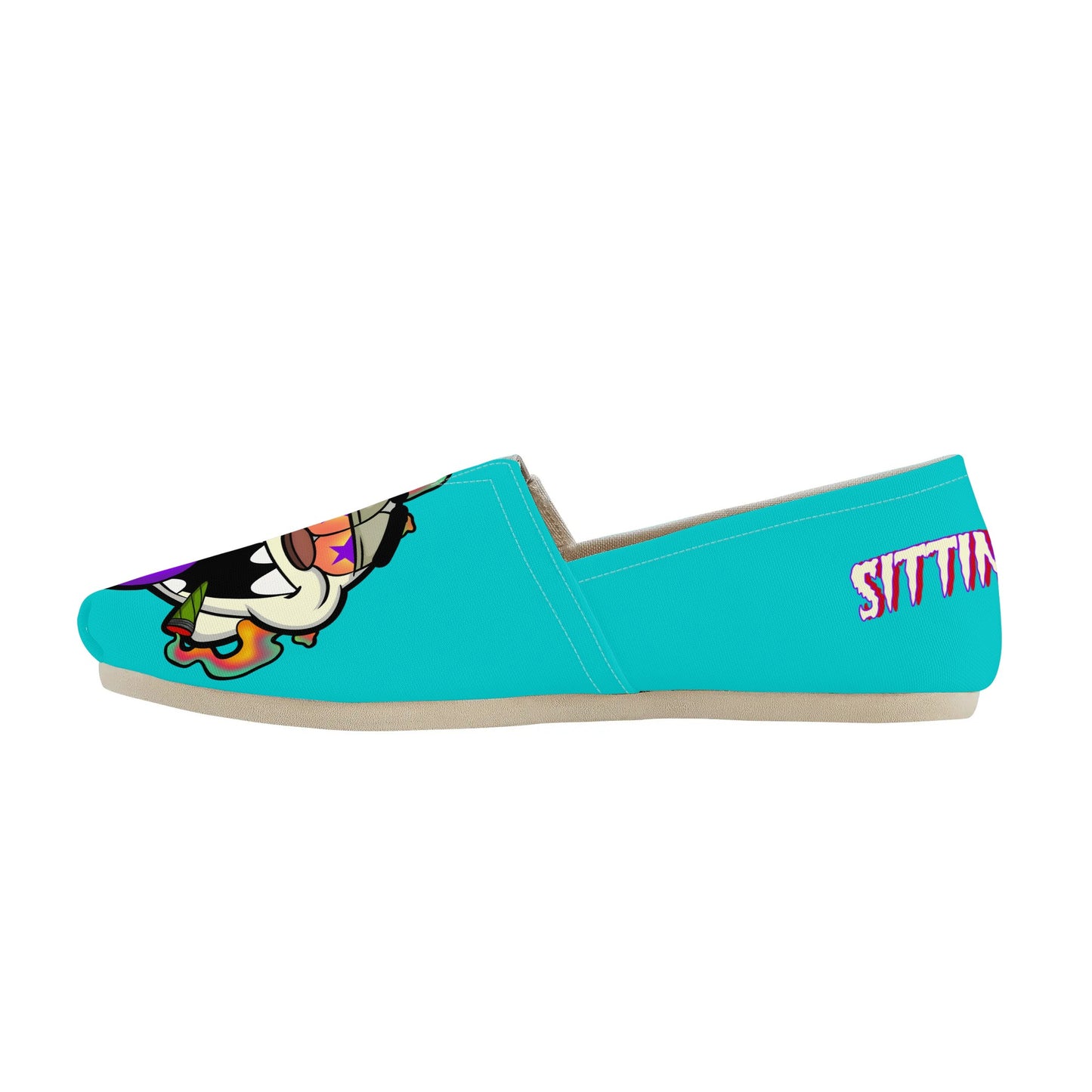 Womens Turquoise Casual Star Kicks