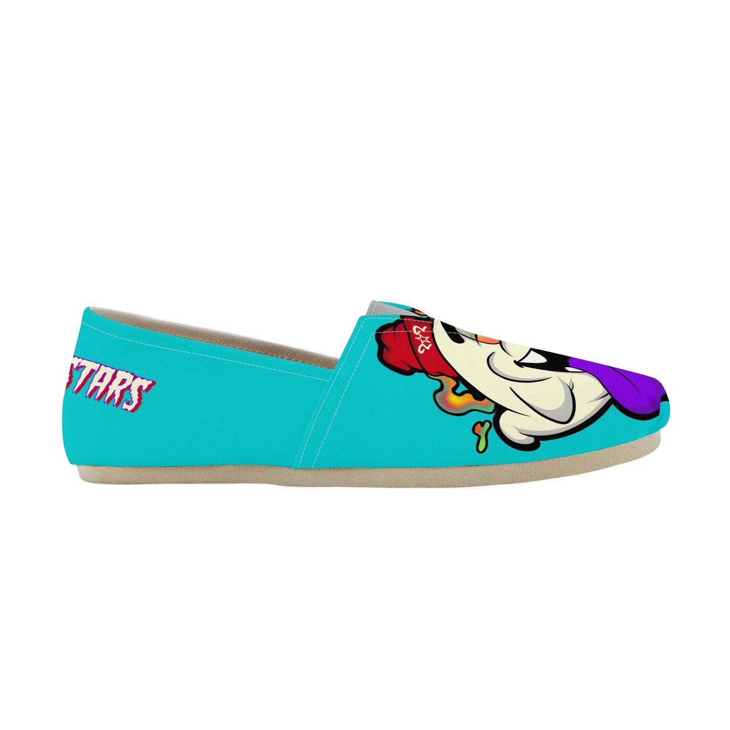 Womens Turquoise Casual Star Kicks