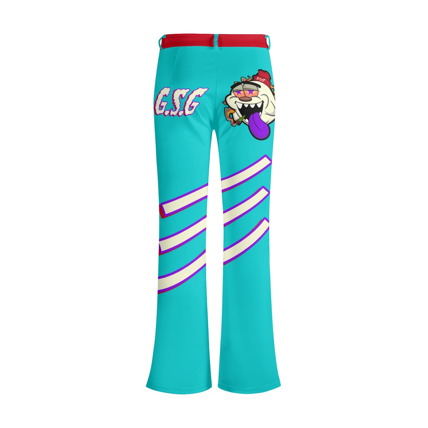 G.S.G Ghost Star Girl Womens Turquoise Pants