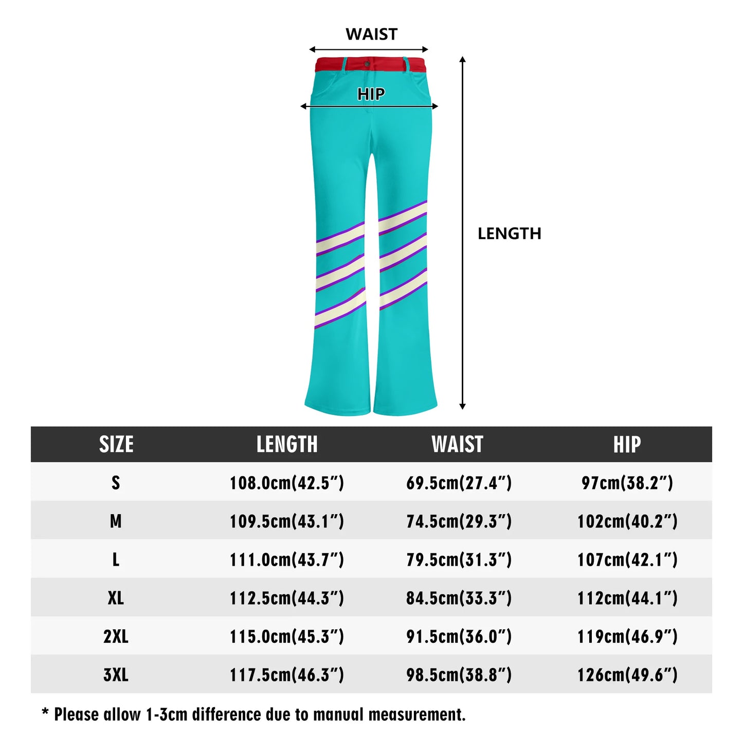 G.S.G Ghost Star Girl Womens Turquoise Pants