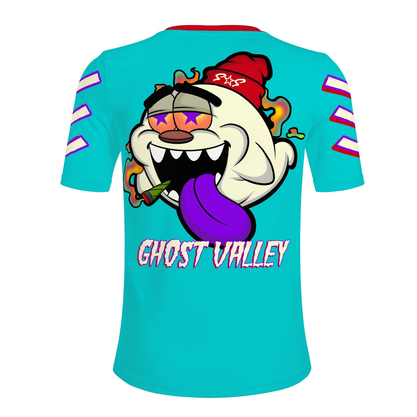 G.S.G Ghost Star Ghouls S.O.S Ghost Edition Mens Turquoise T-shirts