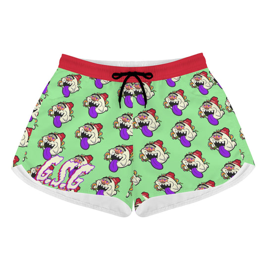 G.S.G Ghost Star Girl Womens Mint Green Shorts