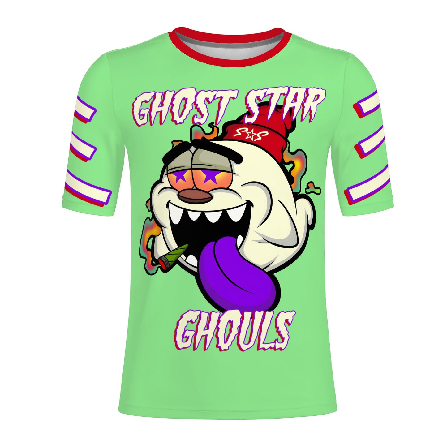 G.S.G Ghost Star Ghouls S.O.S Ghost Edition Mens Mint Green T-shirts