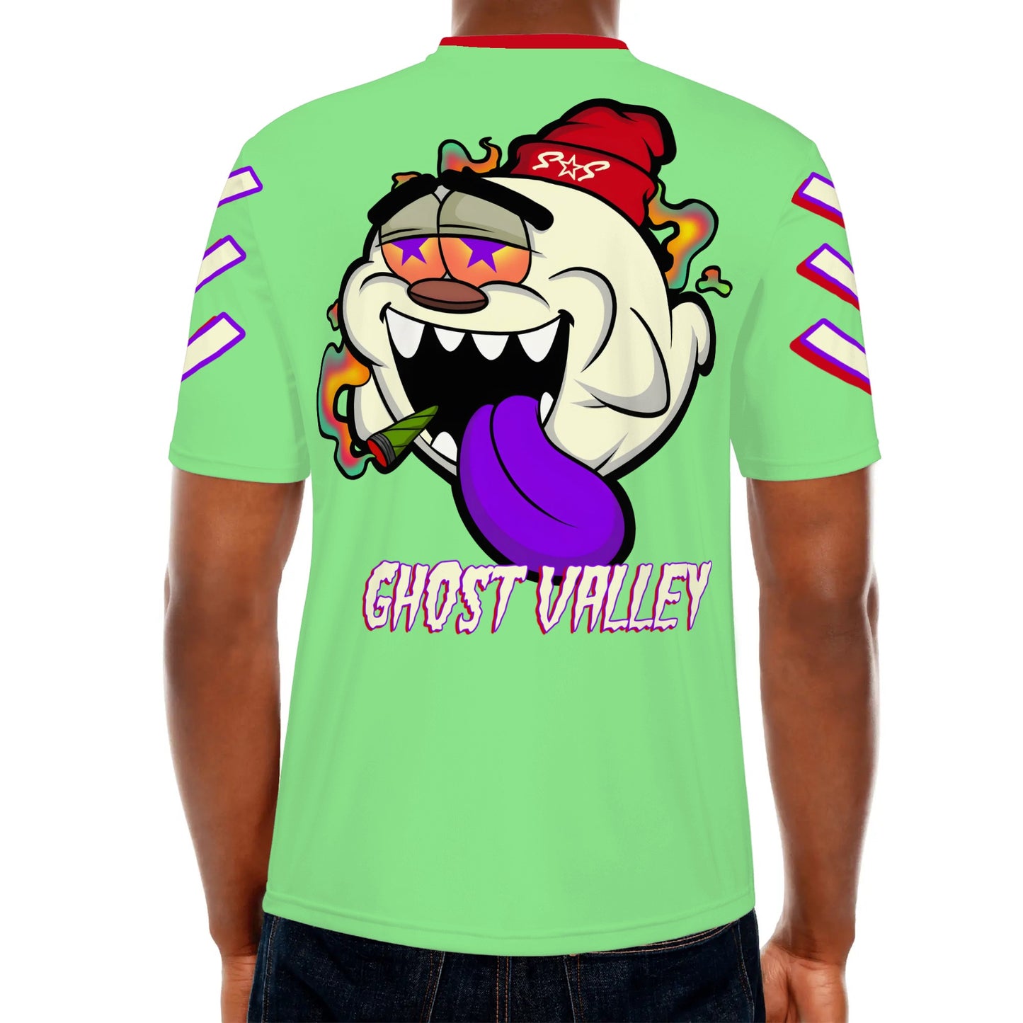 G.S.G Ghost Star Ghouls S.O.S Ghost Edition Mens Mint Green T-shirts