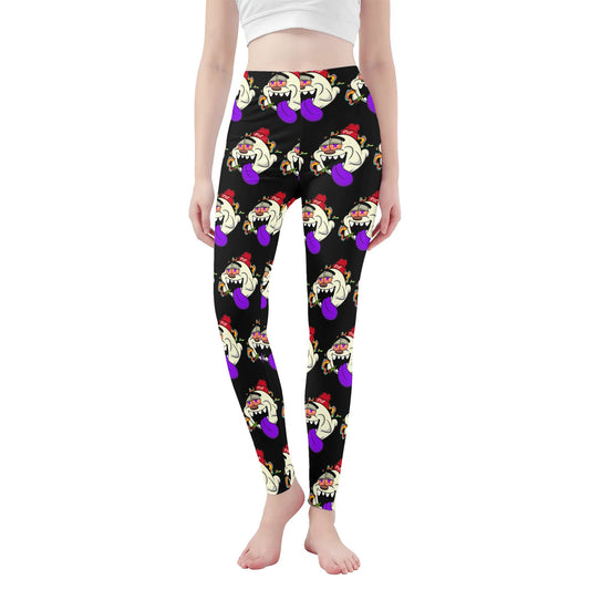 G.S.G Ghost Star Girl Womens Soft Black Legging Yoga Pants