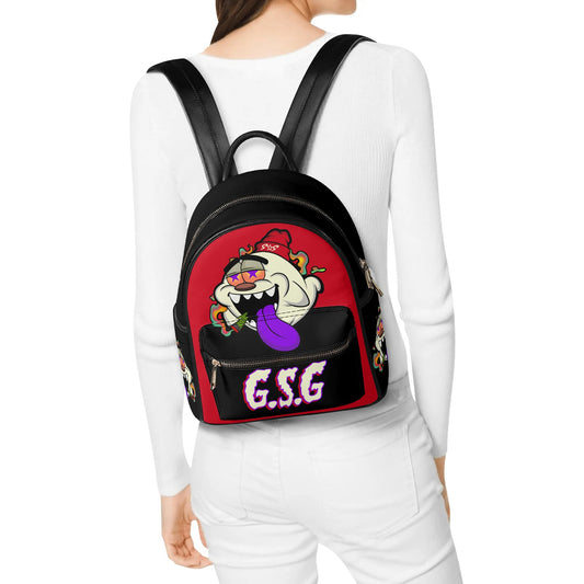 G.S.G Ghost Star Girl Black/Maroon Backpack