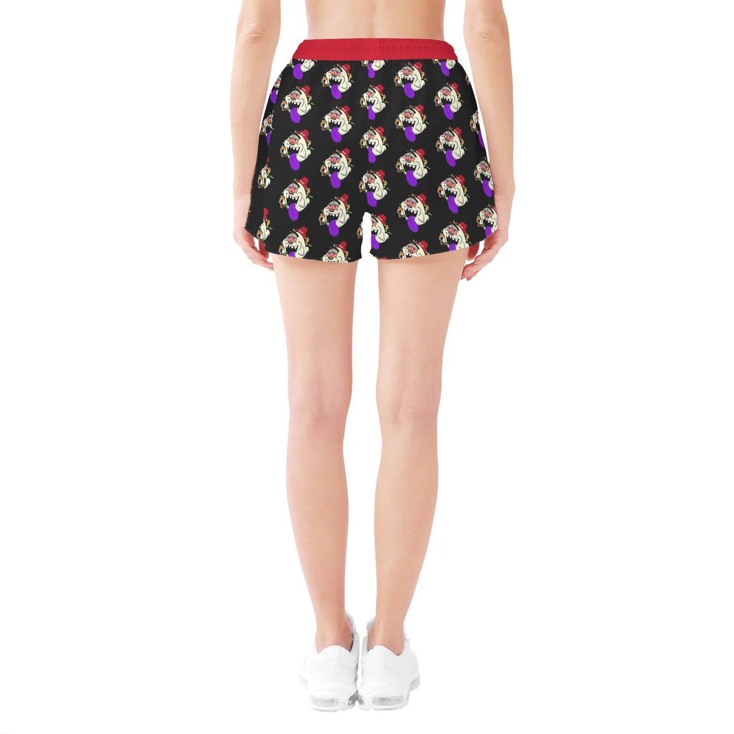 G.S.G Ghost Star Girl Womens Black Shorts