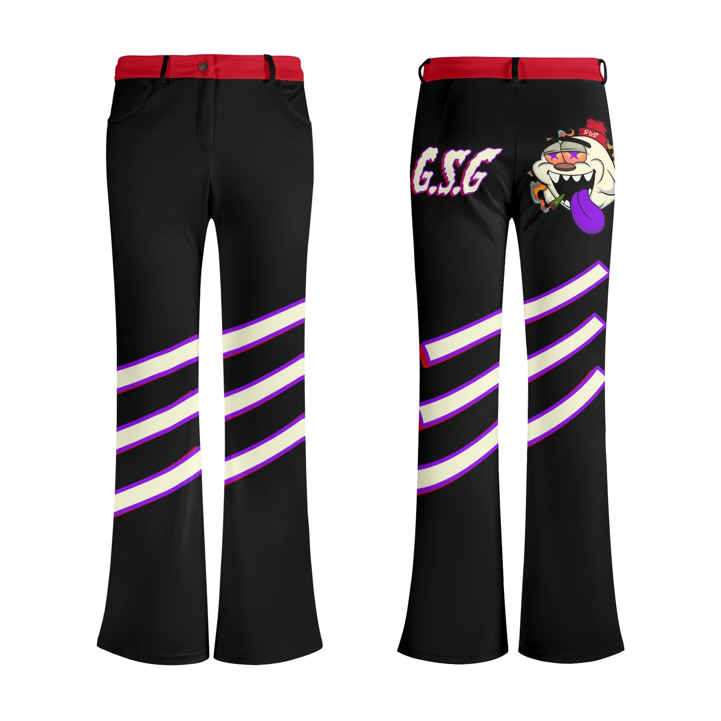 G.S.G Ghost Star Girl Womens Black Pants