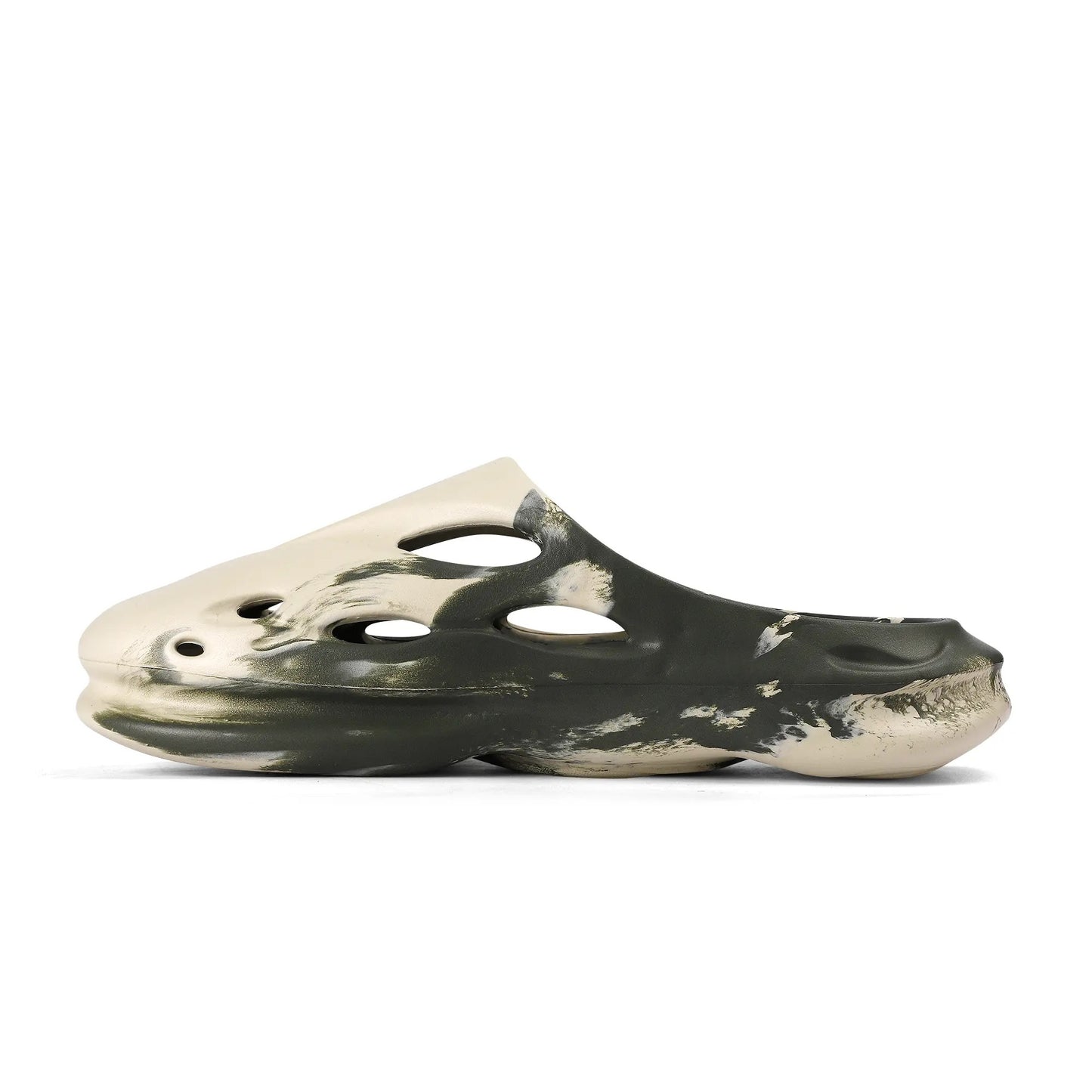 SOS Two-tone Hollow Out Star Sandals