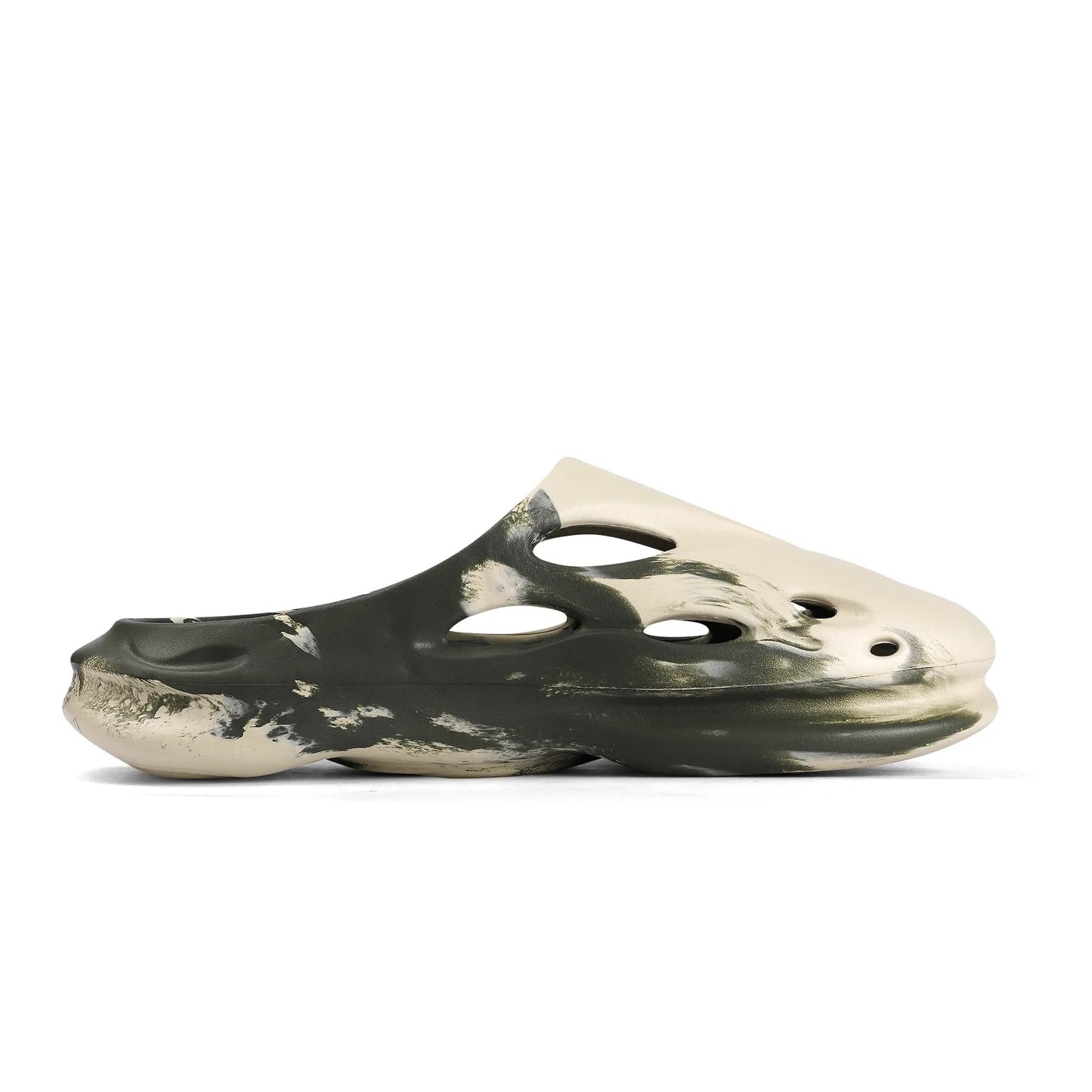 SOS Two-tone Hollow Out Star Sandals