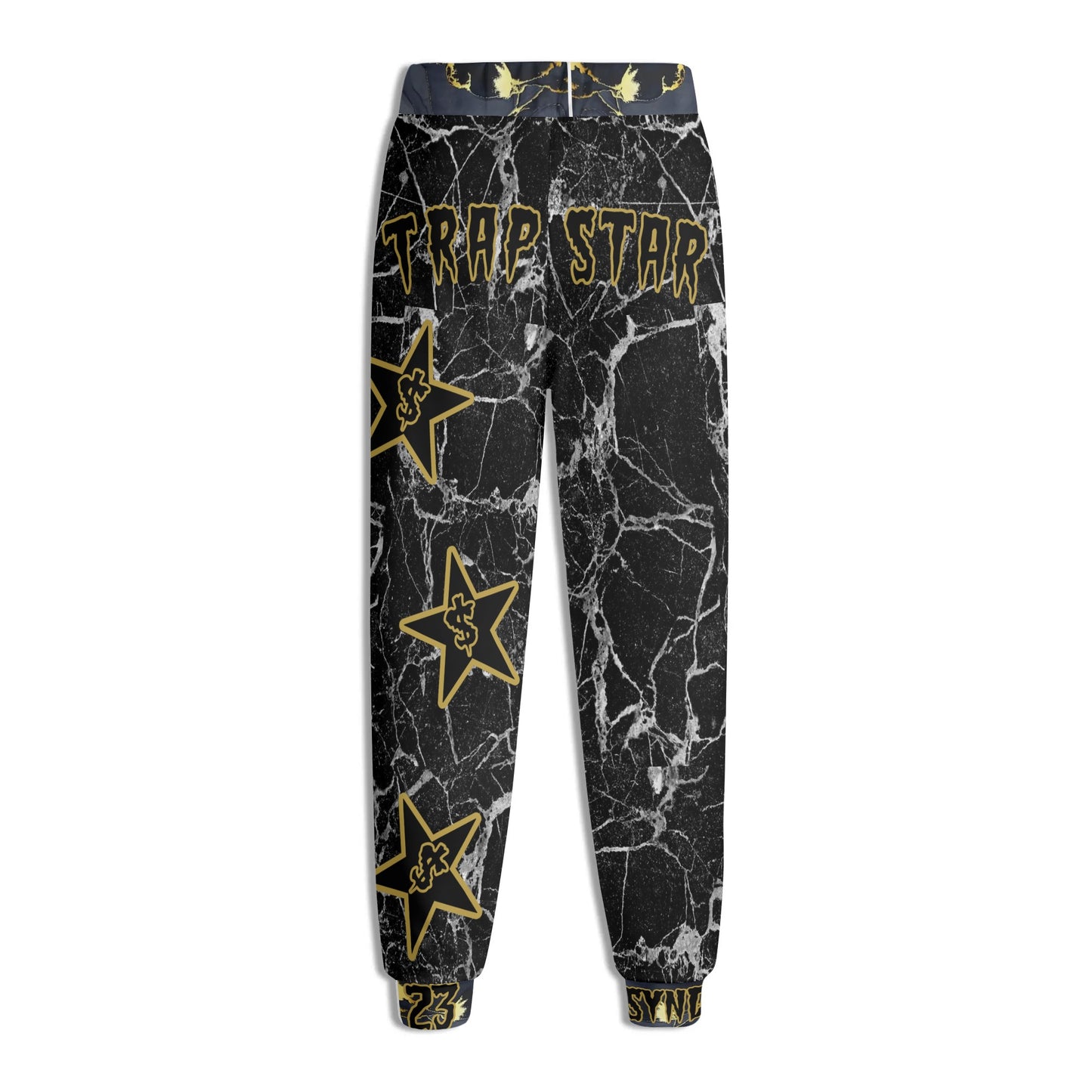 T.S.S. Trap Star Syndicate Mens Black Sweatpants