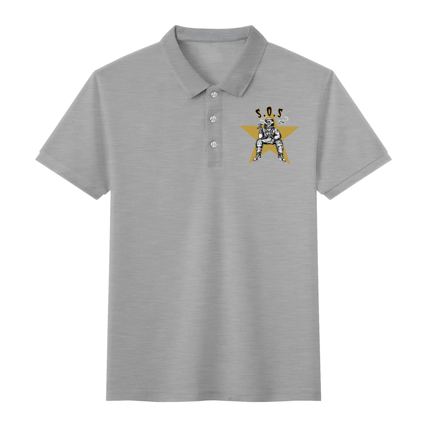 T.S.S. Trap Star Syndicate Unisex Cotton Polo Shirt