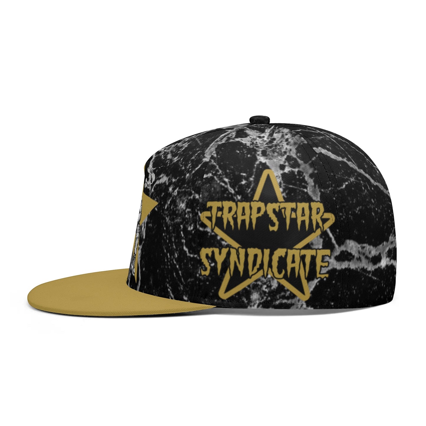 T.S.S. Trap Star Syndicate Black Snapbacks