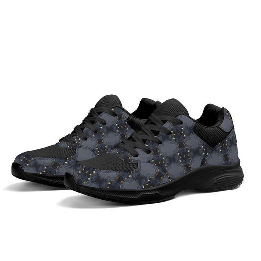 T.S.S. Trap Star Syndicate  Black Low Top Star Kicks