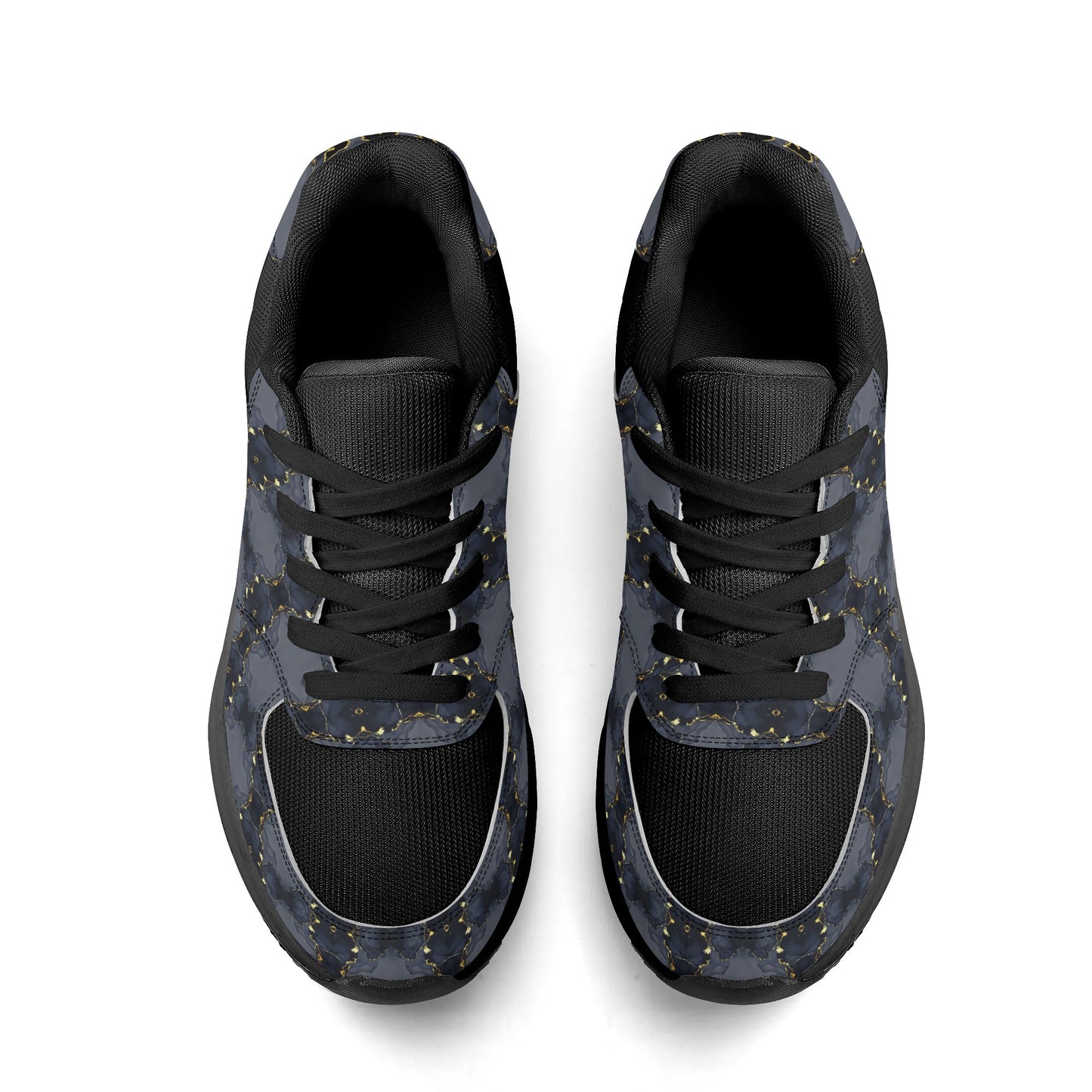 T.S.S. Trap Star Syndicate  Black Low Top Star Kicks