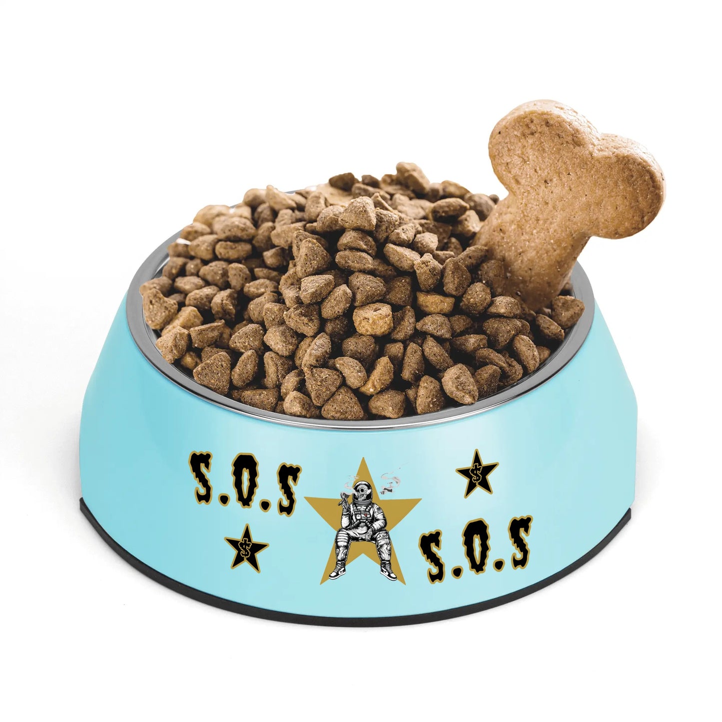 T.S.S. Trap Star Syndicate Pet Food Bowl