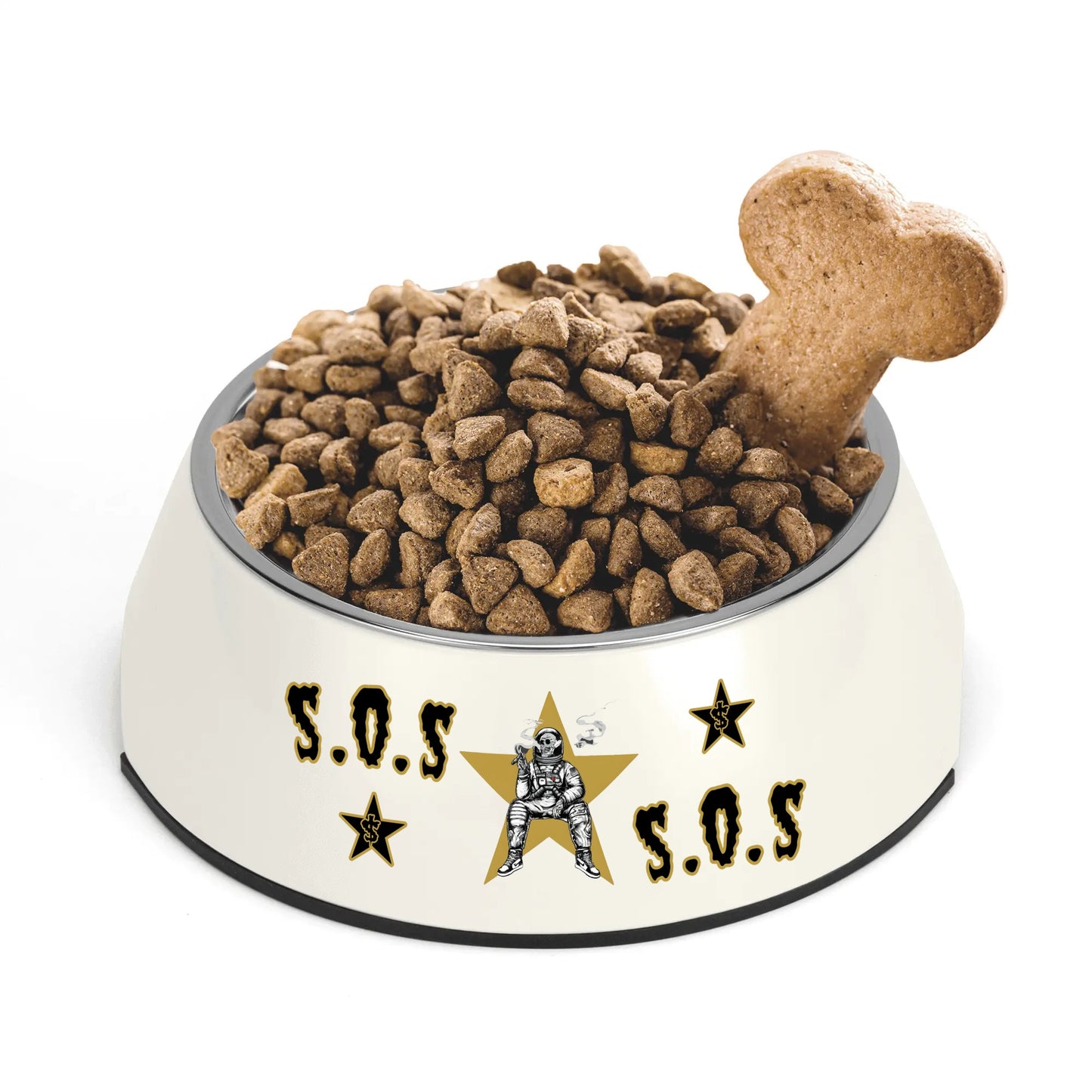 T.S.S. Trap Star Syndicate Pet Food Bowl