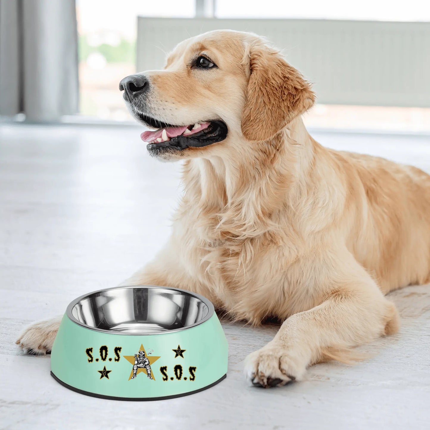 T.S.S. Trap Star Syndicate Pet Food Bowl