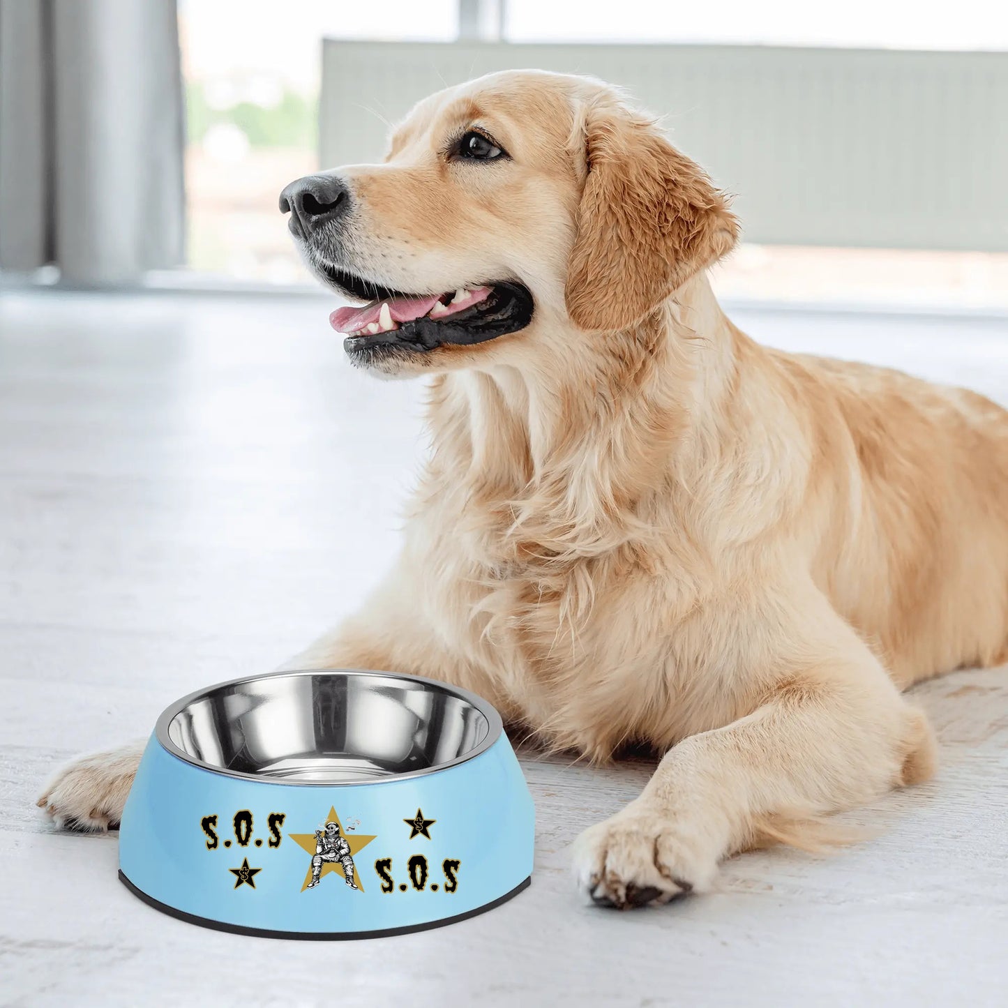 T.S.S. Trap Star Syndicate Pet Food Bowl